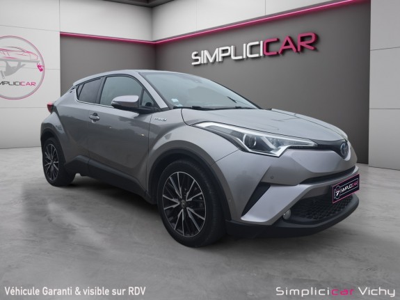 Toyota c-hr hybride 122h graphic caméra de recul apple carplay siéges chauffants révisée garantie 12 mois occasion...