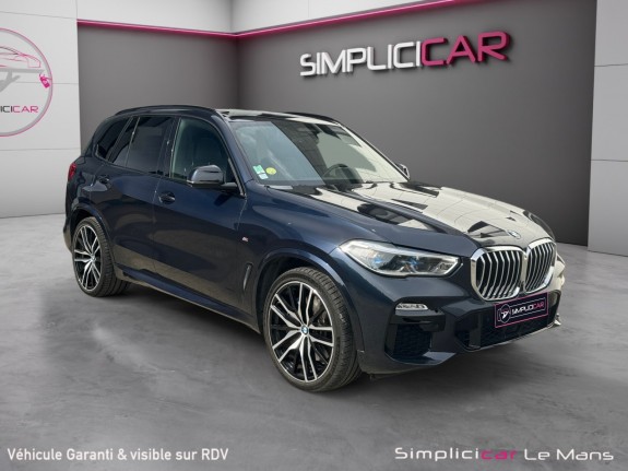 Bmw x5 g05 xdrive30d 265 ch bva8 m sport toit ouvrant sièges chauffants caméra 360 garantie 12 mois occasion simplicicar le...