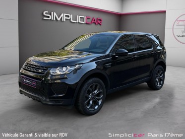 Land rover  discovery sport 2.0 td4 16v 4x4 5pl 180 cv occasion paris 17ème (75)(porte maillot) simplicicar simplicibike...