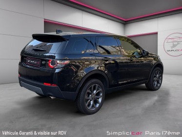 Land rover  discovery sport 2.0 td4 16v 4x4 5pl 180 cv occasion paris 17ème (75)(porte maillot) simplicicar simplicibike...