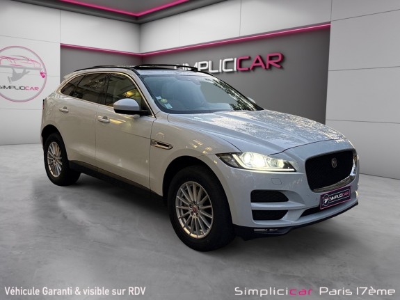 Jaguar f-pace 2.0 d 16v awd 180 cv garantie 12 mois occasion paris 17ème (75)(porte maillot) simplicicar simplicibike france