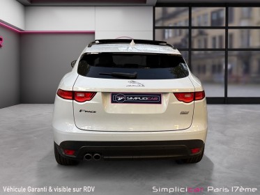 Jaguar f-pace 2.0 d 16v awd 180 cv garantie 12 mois occasion paris 17ème (75)(porte maillot) simplicicar simplicibike france