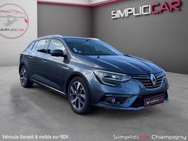 Renault megane iv estate tce 130 energy edc intens - garantie 12mois - suivie renault - camera de recul - clim auto - tete......