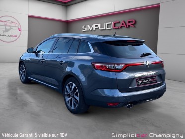 Renault megane iv estate tce 130 energy edc intens - garantie 12mois - suivie renault - camera de recul - clim auto - tete......