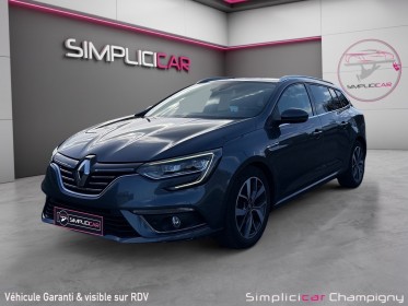 Renault megane iv estate tce 130 energy edc intens - garantie 12mois - suivie renault - camera de recul - clim auto - tete......