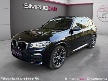 Bmw x3 g01 xdrive 20i 184ch m sport / toit ouvrant / entretien bmw / camera 360 occasion champigny-sur-marne (94) simplicicar...