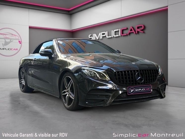 Mercedes classe e cabriolet 220 d 9g-tronic occasion montreuil (porte de vincennes)(75) simplicicar simplicibike france