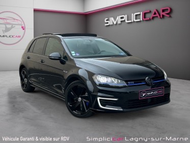 Volkswagen golf 1.4 tsi 204 hybride rechargeable dsg6 gte - toit ouvrant - cartographie ethanol - vidange boite faite...