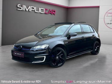 Volkswagen golf 1.4 tsi 204 hybride rechargeable dsg6 gte - toit ouvrant - cartographie ethanol - vidange boite faite...