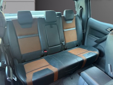 Ford ranger double cabine 3.2 tdci 200 4x4 bva6 wildtrak attelage sièges chauffants couvre benne garantie 12 mois occasion...