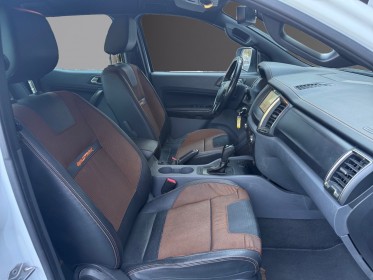 Ford ranger double cabine 3.2 tdci 200 4x4 bva6 wildtrak attelage sièges chauffants couvre benne garantie 12 mois occasion...