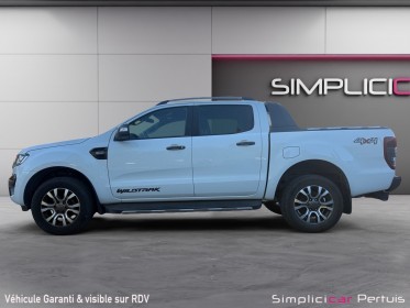 Ford ranger double cabine 3.2 tdci 200 4x4 bva6 wildtrak attelage sièges chauffants couvre benne garantie 12 mois occasion...