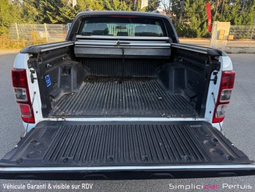 Ford ranger double cabine 3.2 tdci 200 4x4 bva6 wildtrak attelage sièges chauffants couvre benne garantie 12 mois occasion...