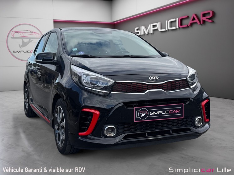 Kia picanto 1.0 essence mpi 67 ch bvm5 gt line suivi constructeur  1ere main occasion simplicicar lille  simplicicar...