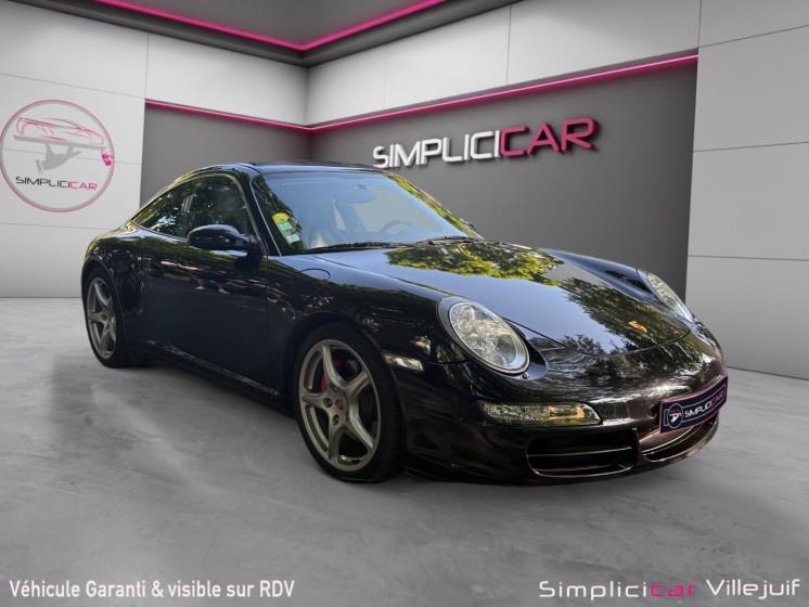 Porsche 911 targa 2008 4s type 997 3.8i 355 ch tiptronic toit ouvrant sièges electriques entretien porche garantie 12 mois...