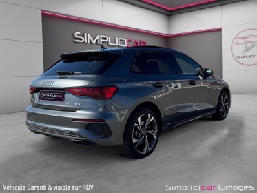 Audi a3 sportback 45 tfsie 245 s tronic 6 competition occasion simplicicar limoges  simplicicar simplicibike france