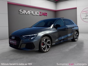 Audi a3 sportback 45 tfsie 245 s tronic 6 competition occasion simplicicar limoges  simplicicar simplicibike france