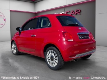 Fiat 500 serie 4 1.2 69 ch lounge garantie 12 mois occasion simplicicar limoges  simplicicar simplicibike france