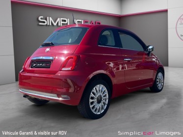 Fiat 500 serie 4 1.2 69 ch lounge garantie 12 mois occasion simplicicar limoges  simplicicar simplicibike france