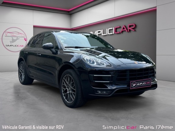 Porsche macan turbo 3.6 v6 400 ch pdk garantie 12 mois occasion paris 17ème (75)(porte maillot) simplicicar simplicibike...