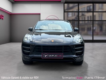 Porsche macan turbo 3.6 v6 400 ch pdk garantie 12 mois occasion paris 17ème (75)(porte maillot) simplicicar simplicibike...