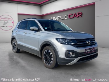 Volkswagen t-cross 1.0 tsi 110 start/stop bvm6 life plus occasion simplicicar limoges  simplicicar simplicibike france