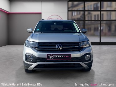 Volkswagen t-cross 1.0 tsi 110 start/stop bvm6 life plus occasion simplicicar limoges  simplicicar simplicibike france
