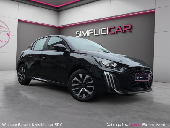 Peugeot 208 hybrid 100 style - garantie constructeur - faible kilomÉtrage occasion parc voitures beauvais simplicicar...