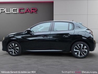 Peugeot 208 hybrid 100 style - garantie constructeur - faible kilomÉtrage occasion parc voitures beauvais simplicicar...