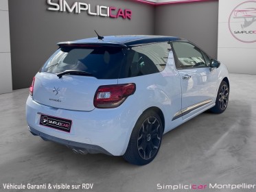 Citroen ds3 hdi 110ch sport chic garantie 12 mois distribution à jour occasion montpellier (34) simplicicar simplicibike...