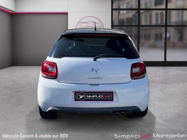 Citroen ds3 hdi 110ch sport chic garantie 12 mois distribution à jour occasion montpellier (34) simplicicar simplicibike...