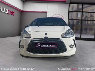 Citroen ds3 hdi 110ch sport chic garantie 12 mois distribution à jour occasion montpellier (34) simplicicar simplicibike...