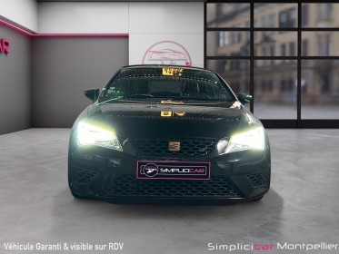 Seat leon cupra 2.0 tsi 290ch sièges chauffants garantie 12 mois occasion montpellier (34) simplicicar simplicibike france