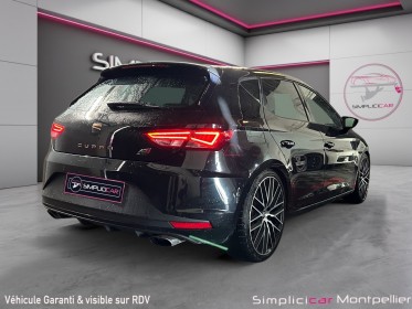 Seat leon cupra 2.0 tsi 290ch sièges chauffants garantie 12 mois occasion montpellier (34) simplicicar simplicibike france