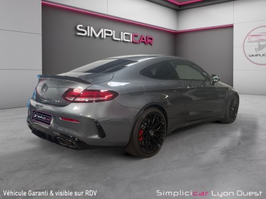 Mercedes classe c coupe 63 s amg 9g-mct speedshift amg - origine fr - pack carbone extérieur - suivi mercedes garantie 12...