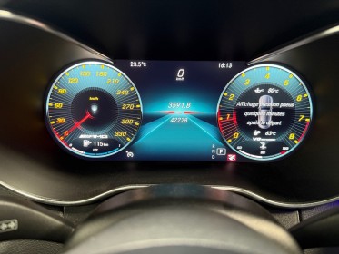 Mercedes classe c coupe 63 s amg 9g-mct speedshift amg - origine fr - pack carbone extérieur - suivi mercedes garantie 12...