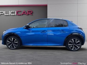 Peugeot 208 1.5 bluehdi 100 ss bvm6 gt line || garantie 12 mois || occasion osny simplicicar simplicibike france