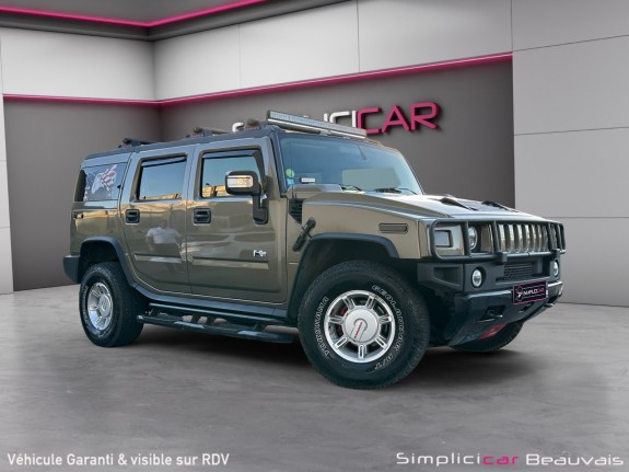Hummer h2 suv 6.0 v8 luxury a occasion parc voitures beauvais simplicicar simplicibike france