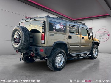 Hummer h2 suv 6.0 v8 luxury a occasion parc voitures beauvais simplicicar simplicibike france