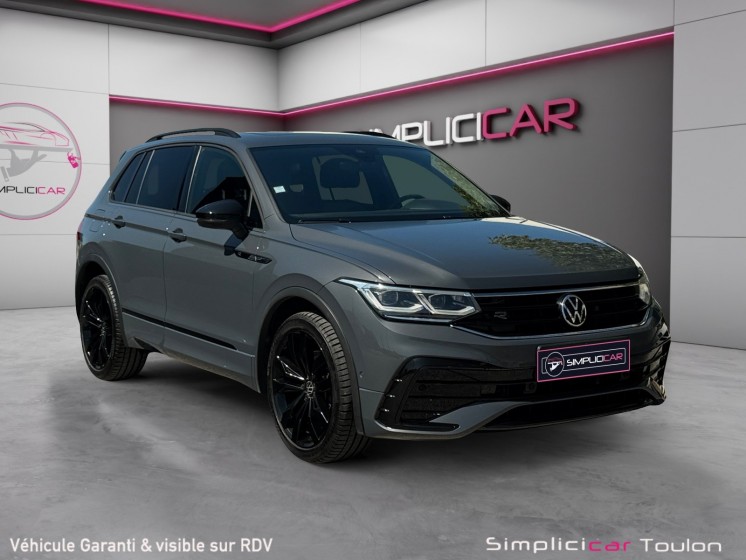 Volkswagen tiguan 2.0 tdi 200ch dsg7 4motion r-line sièges et volant chauffants caméra 360 dcc garantie 12 mois occasion...