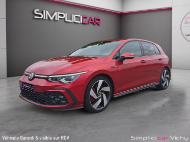 Volkswagen golf 2.0 tsi 245 ch  dsg7 gti caméra de recul apple carplay garantie 12 mois occasion simplicicar vichy...