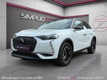 Ds ds 3 crossback 130 eat8 connected chic occasion simplicicar magny-en-vexin simplicicar simplicibike france