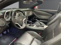 Chevrolet camaro cabriolet v8 6.2 432ch - garantie 12 mois- suivi complet- état proche neuf occasion simplicicar lyon ouest...