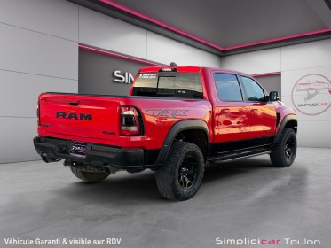 Dodge ram 1500 trx  6.2 v8 supercharged 702 ch  cg superethanol occasion simplicicar toulon est simplicicar simplicibike france