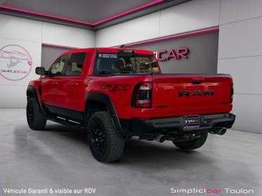 Dodge ram 1500 trx  6.2 v8 supercharged 702 ch  cg superethanol occasion simplicicar toulon est simplicicar simplicibike france