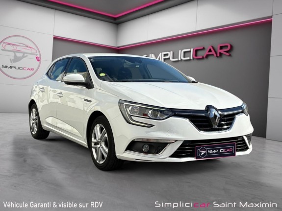 Renault megane iv berline business blue dci 115 business / distribution À jour occasion simplicicar st-maximin simplicicar...