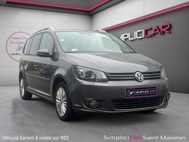 Volkswagen touran 1.6 tdi 105 fap bluemotion cup occasion simplicicar st-maximin simplicicar simplicibike france