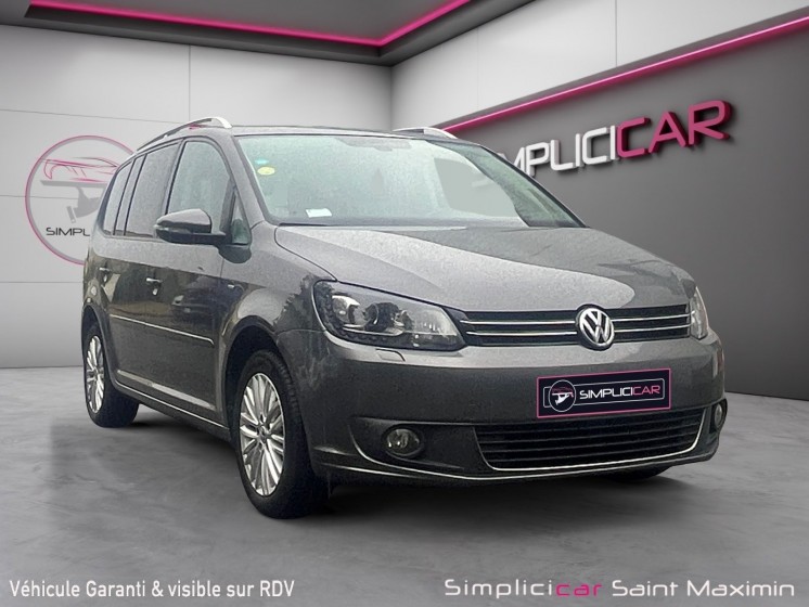Volkswagen touran 1.6 tdi 105 fap bluemotion cup occasion simplicicar st-maximin simplicicar simplicibike france