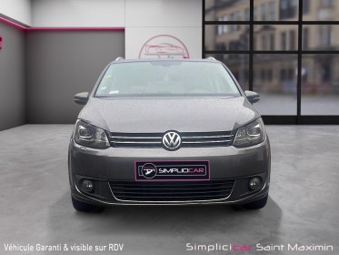 Volkswagen touran 1.6 tdi 105 fap bluemotion cup occasion simplicicar st-maximin simplicicar simplicibike france