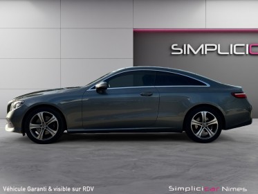 Mercedes classe e coupe 220 d 4matic executive - toit ouvrant - caméra - led d'ambiance - sièges chauffants - garantie...